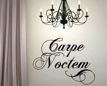 Carpe Noctem Latin Phrase Decal Carpe Noctem Latin Phrase Decal